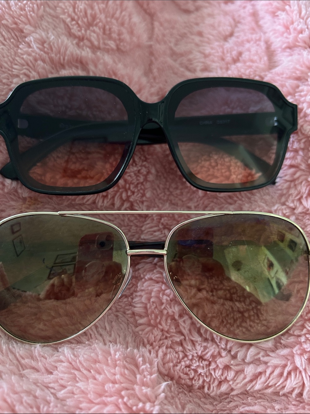 Sunglasses bundle — Black Square Sunglasses and aviator style 😎